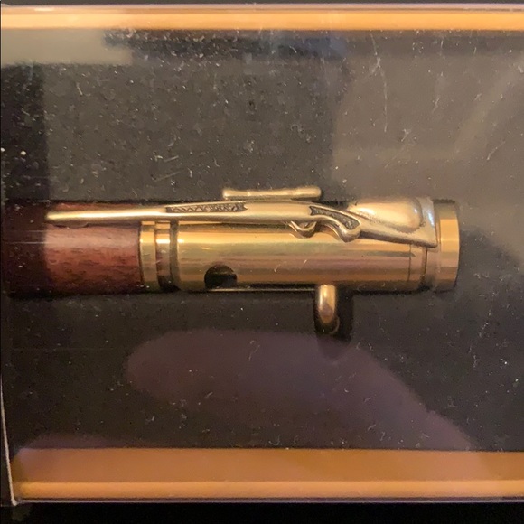 Big Shot Bolt Action Pen ( wood & brass) Rifle - Picture 2 of 5